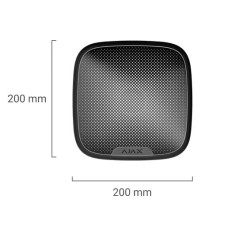 StreetSiren Black Jeweller Ajax wireless