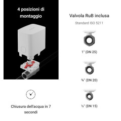 WaterStop (DN20) White Jeweller Ajax wireless