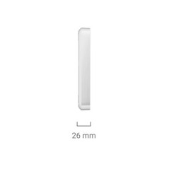 KeyPad TouchScreen White Jeweller Ajax wireless